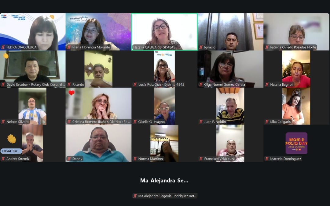 Reunión virtual de presidentes